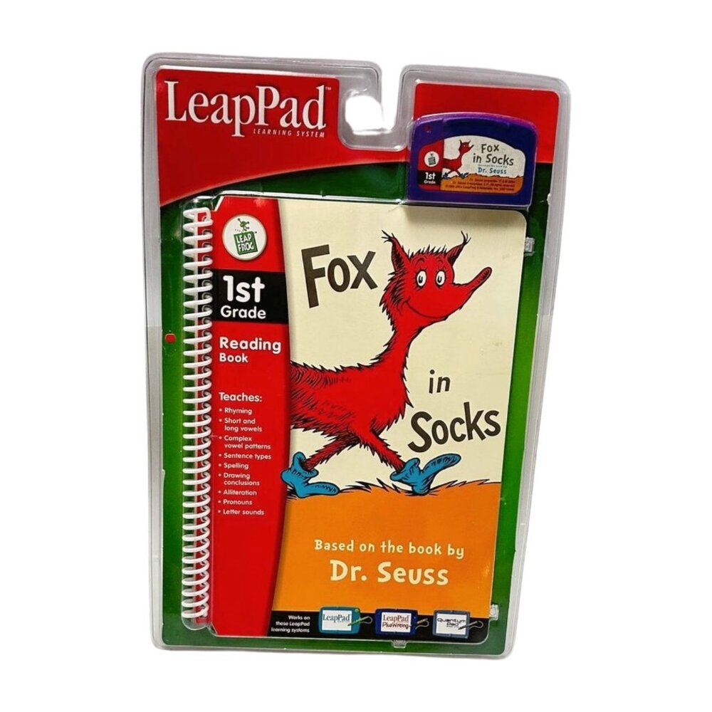 Fox in‎ Socks Leap Pad Childrens Book 1st Grade Sealed New